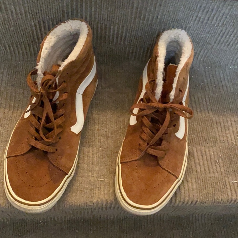 Vans winter fuzzy sk8 high